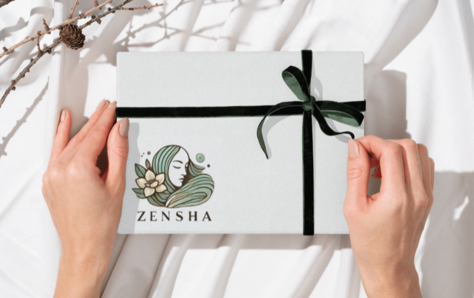 Unboxing a packaging of the brand zensha